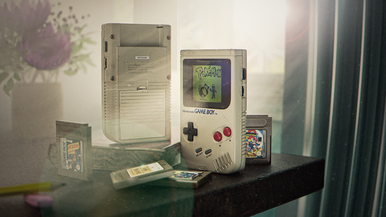 Blender 3D GameBoy全流程教程