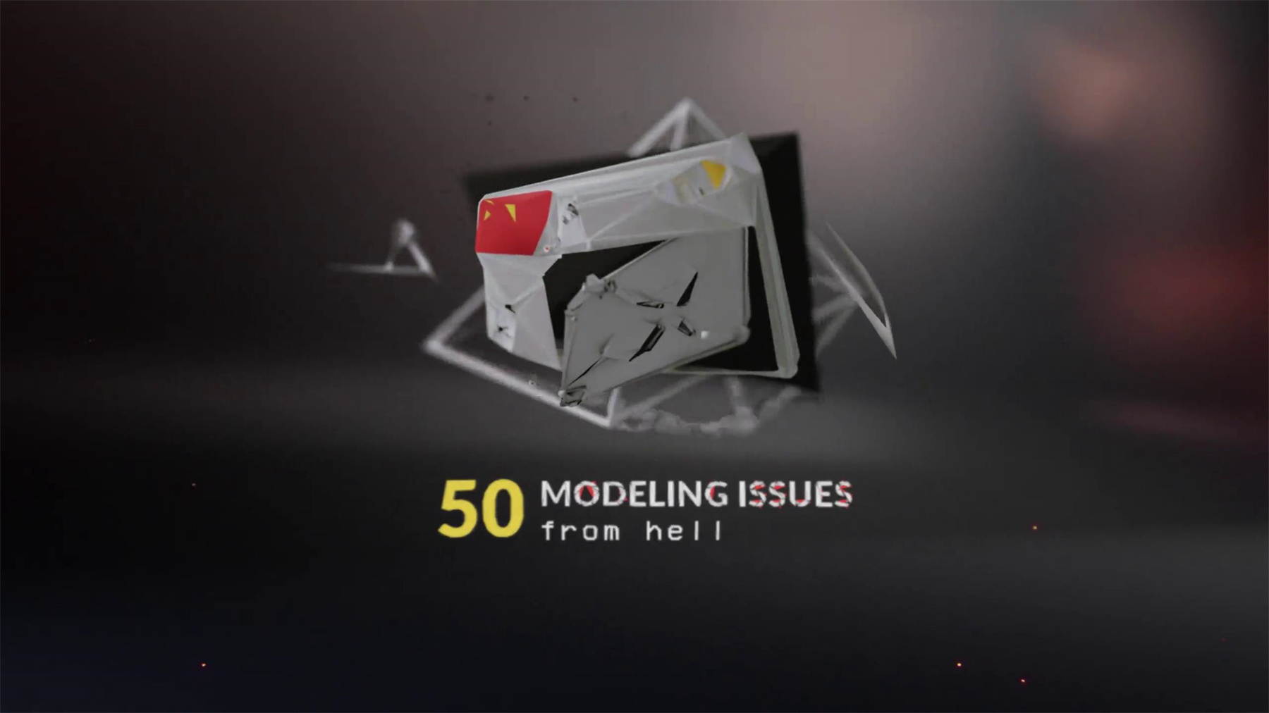 【Blender】来自地狱的50个建模问题